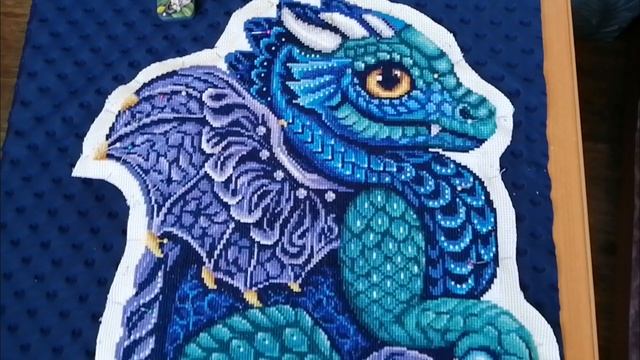 Оформляю подушку Мой дракон PANNA PD-1964