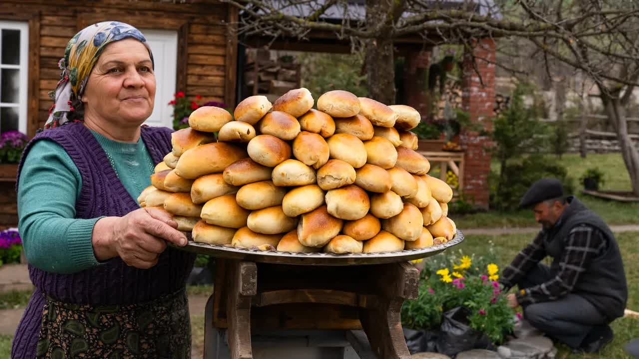 Домашние Пирожки с Говядиной | Вкусные Фаршированные Булочки, Запечённые в Духовке