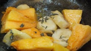 Бананово-тыквенный суп-пюре