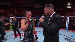 Интервью Яны Сантос (видео). UFC Fight Night