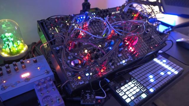 State Azure 'White Lake' - Eurorack Generative Ambient (Disting EX, Marbles, Rings, Assimil8or)
