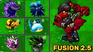 PVZ 1 Fusion 2.5 Challenge – Новые Растения vs Ультимативные Зомби!