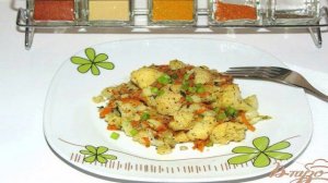 Цветная капуста с овощами