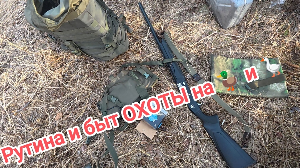 Один день рутины и быта ОХОТЫ на и