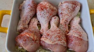 Курица с картошкой и шампиньонами в духовке