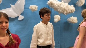 Флешмоб «Синий платочек»