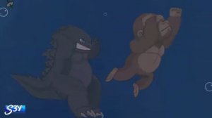 МАЛЫШ ГОДЗИЛЛА, против МАЛЫША (Кинг) КОНГА, Это было мило и забавно 😂😀🤣🥰😍!