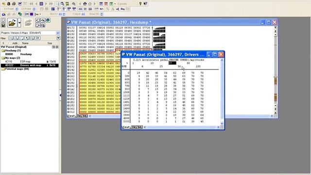 Winols, часть 3. How to find Drivers wish map in EDC15 file.mp4
