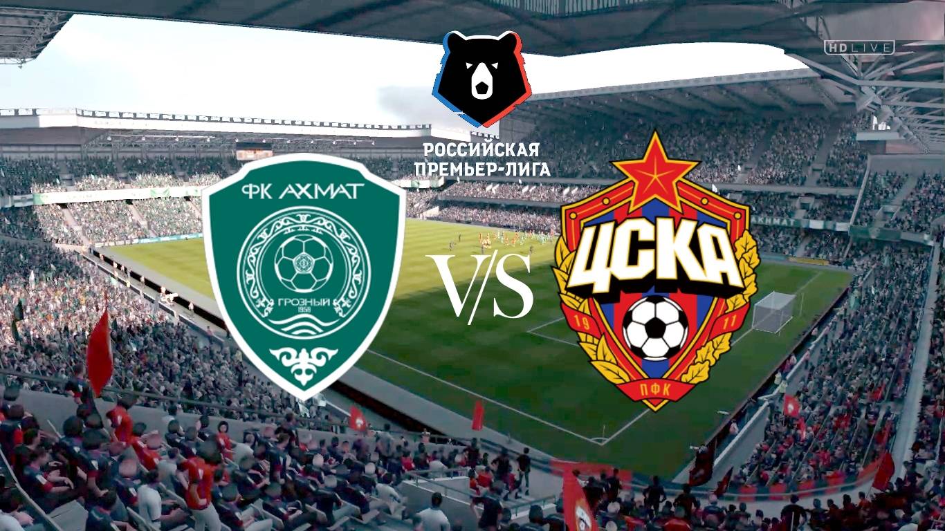 Ахмат - ЦСКА Обзор матча 04.05.2025. Чемпионат России.