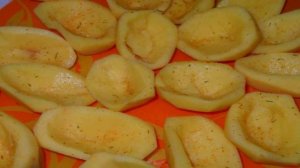 Картофельные лодочки с мясом