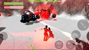 Играй с другом в Combat of CyberSphere Online режим Assault.