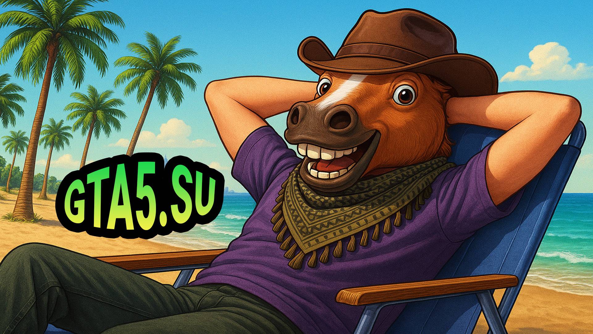 Готовимся праздновать 9 мая на солнечном пляже GTA Online играем в ГТА 5