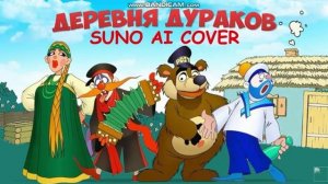 (Suno AI) Нейрокавер на саундтрек рубрики "Деревня дураков" из тележурнала "Каламбур" (1996-2001)