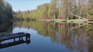 Утренний обзор с верхнего водоёма. Клёвое место, Лосиный остров.