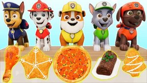 ЩЕНЯЧИЙ ПАТРУЛЬ ЧЕЛЛЕНДЖ, ЩЕНКИ ВЫБИРАЮТСЯ ИЗ ЛОВУШКИ И УГАДЫВАЮТ ВКУСНЯШКИ