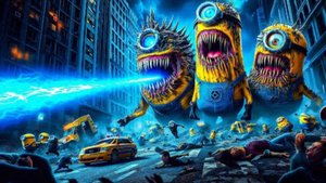 МИНЬОНЫ и ЛАЗЕРНАЯ ПУШКА|Мультик про СУПЕР ГЕРОЯ | Мультфильмы