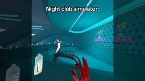 night club simulator vr: