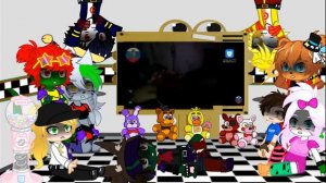 реакция Фнаф 9 на триллер к Dlc security breach.