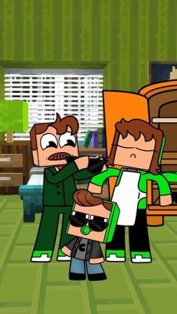 ОДЕВАЮСЬ С МАМОЙ И ПАПОЙ В МАЙНКРАФТ! Minecraft