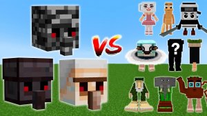 МЕМНЫЙ итальянский моб  против ВСЕХ ГОЛЕМОВ Майнкрафта? Эксперименты