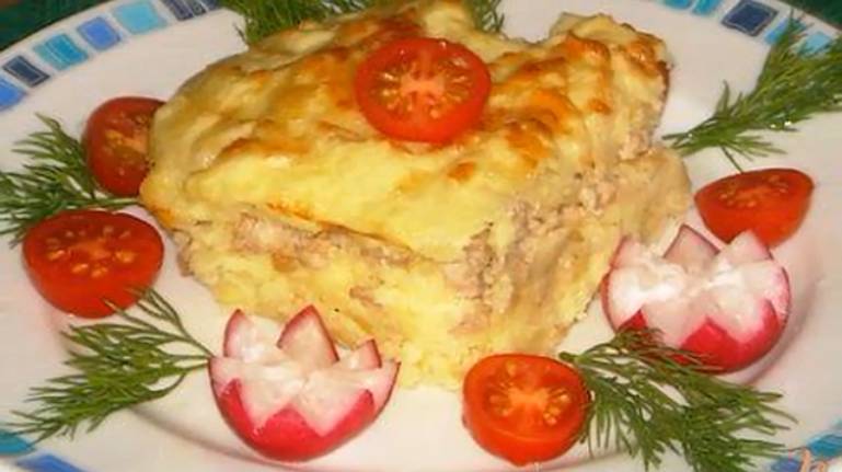 Картофельная запеканка