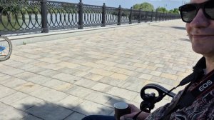 03.05.25г.Украсили заборчик.Прогулка по набережной.Открыли красивый фонтан.Опять покупки.