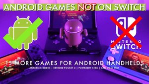 Игры для Android, которых НЕТ на Switch и которые стоит попробовать | Anbernic RG505