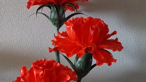 Гвоздика из изолона 25см