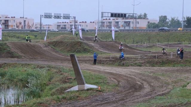 Видеофильм 2 ч. 1 мотокросс 1 этап ЧП КО класс 65-85_Северная гора Калининград 21.07.2024_Г.Г.Скобе