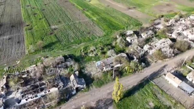 Уничтожаем укрытия противника в н.п. Отрадное. смотреть онлайн