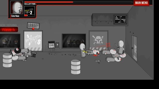 Охереть как залипательно! Не играйте в это на работе. - Madness Combat Project Nexus.