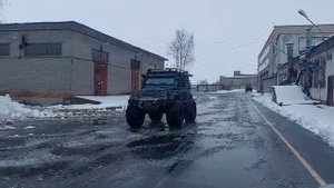 Дефендер 110 "исландский тюнинг"