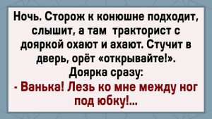Как Мужик Между Ног Доярки Прятался! Сборник Свежих Анекдотов! Юмор!