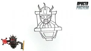 Рисуем обновленный Астро скибиди туалет