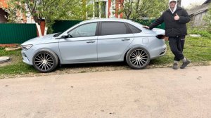 Меняю резинки дворников и ставлю колонки на geely emgrand