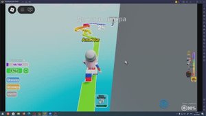 Играем в лидер обби с друзьями!
