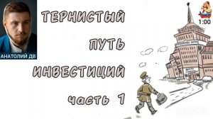 Анатолий ДВ. ТЕРНИСТЫЙ ПУТЬ ИНВЕСТОРА часть1