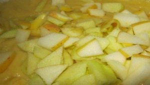 Маффины с медом и яблоками