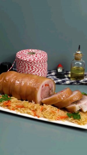 То, что я приготовил из свиной рульки — это чистое безумие