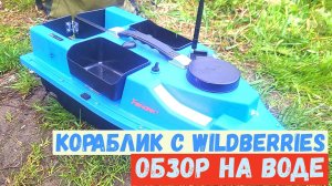 Кораблик для рыбалки с Wildberries Fishark с GPS. Подробный обзор.