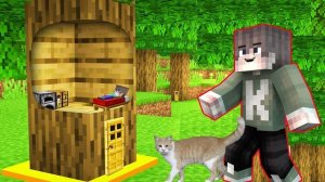 ЭТОТ ДОМ В ДЕРЕВЕ СЛОМАЕТ ВАШ МОЗГ В МАЙНКРАФТ 100% ТРОЛЛИНГ ЛОВУШКА СЛОМАННЫЙ MINECRAFT ДОМИК