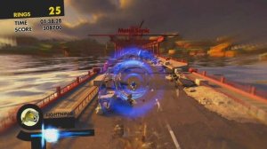 Stage 19 - Red Gate Bridge | Sonic Forces - Полное прохождение (100%)  (Часть 19⧸32) (PS4) [1080p]