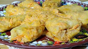 Голубцы с мясом, рисом и овощами