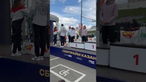 Казанский марафон 2025. Награждение победителей среди женщин.