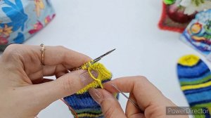 МК закрытие мыска  иглой// Как закрыть мысок иглой