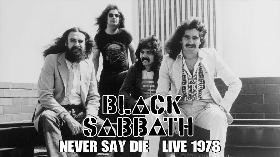 Black Sabbath (c Оззи Осборном) - Концерт 1978 год, тур альбома "Never Say Die!"