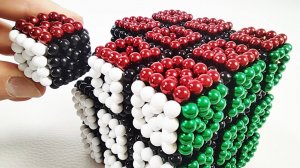 Видео для детей. Собираем магнитный КУБИК РУБИК. Цветные магниты.