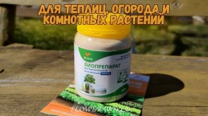 Биопрепорат для теплиц, огорода и комнатных растений.