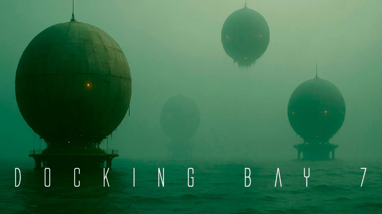 Docking Bay 7 • Dark Space Dystopian Ambient Music [ Immersive Cerebral Sci-Fi Ambience ]