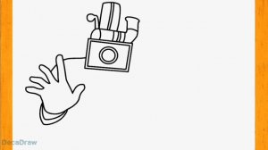 как нарисовать большой камерамен